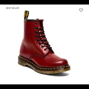 Dr. Martens Maroon/Burgundy Boots